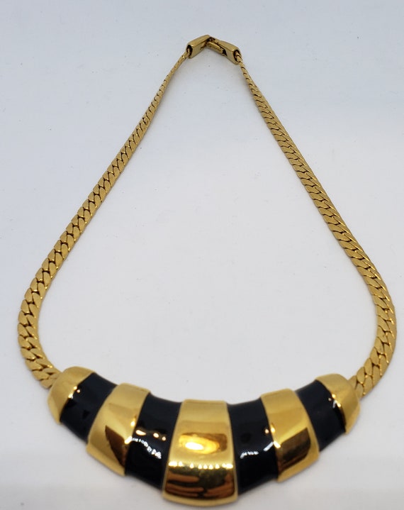 70's/80's Signed NAPIER Necklace Egyptian Style L… - image 2