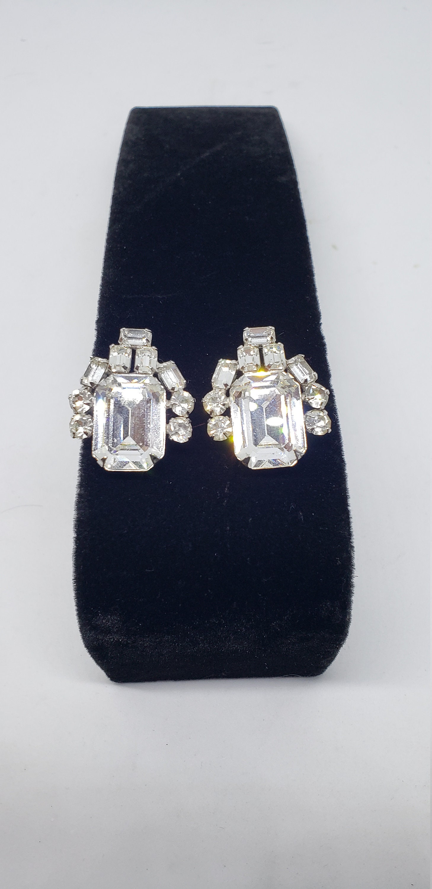 ピアス VINTAGE HOLLYWOOD Smooth Volume Earrings 5BNY507 Monet Wide Band Hoop Pierced Stud Earrings Gold Tone Vintage