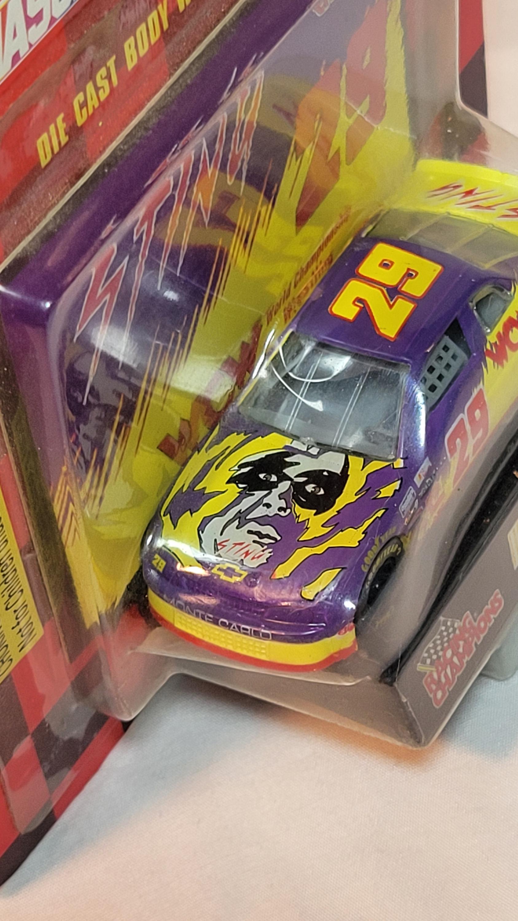1996 Racing Champions WCW Sting #29 NASCAR 1:64 Diecast Stock Car