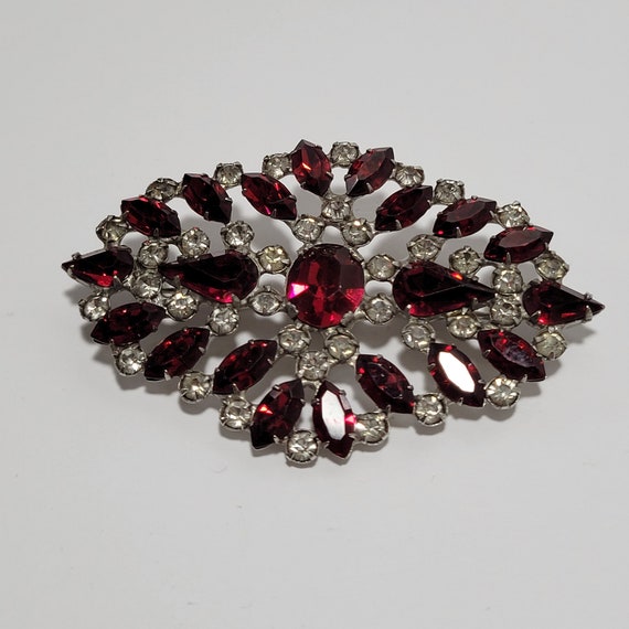 30s/40s Stunning Glamorous Grand Evening Brooch O… - image 5