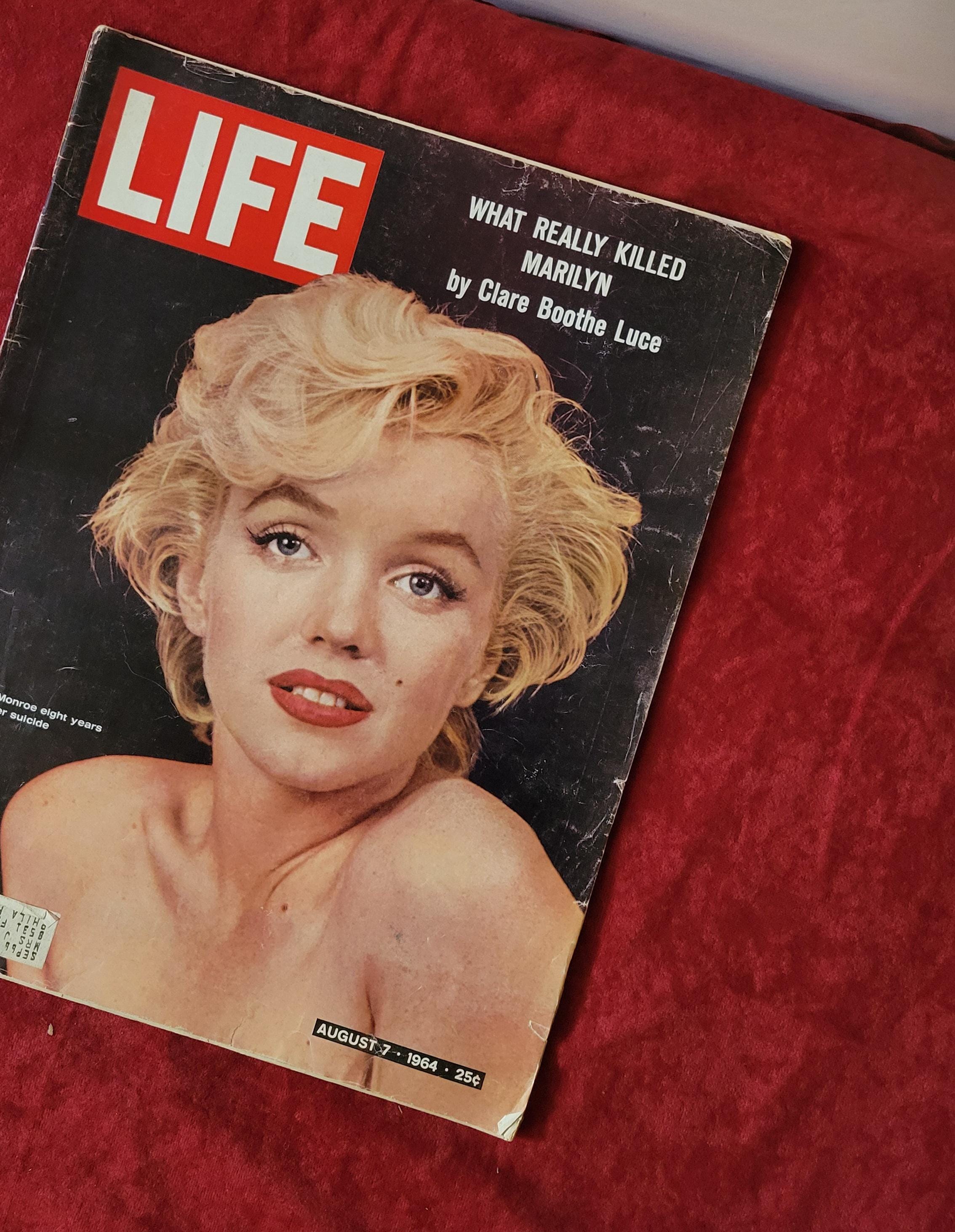 Life Magazine Marilyn Monroe - Etsy