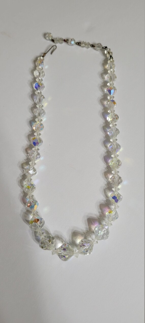 NEW REDUCED PRICE! Vintage Faceted Crystal Bead N… - image 3