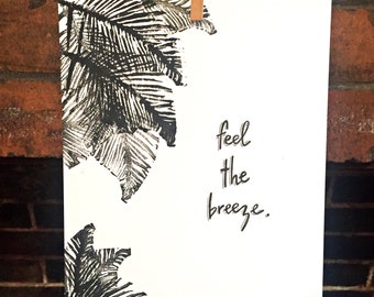 Feel the Breeze Print