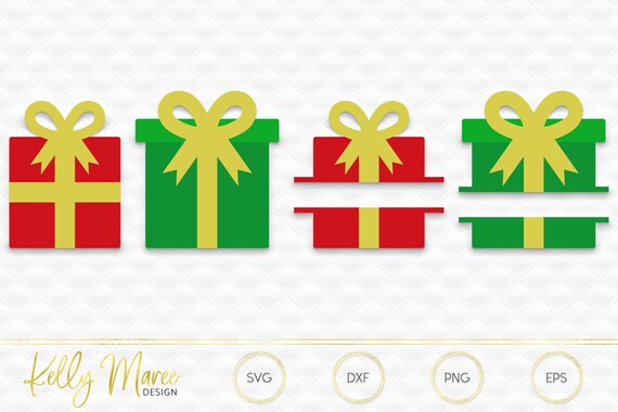 Download Free Christmas Present Svg File Cut File Silhouette Cricut Etsy SVG DXF Cut File