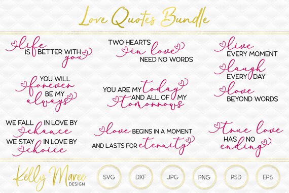 Free Free Love Quotes Svg 853 SVG PNG EPS DXF File
