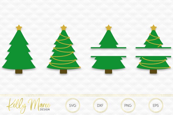 Download Christmas Tree Svg File Cut File Silhouette Cricut Etsy