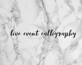 Live Event Calligraphy