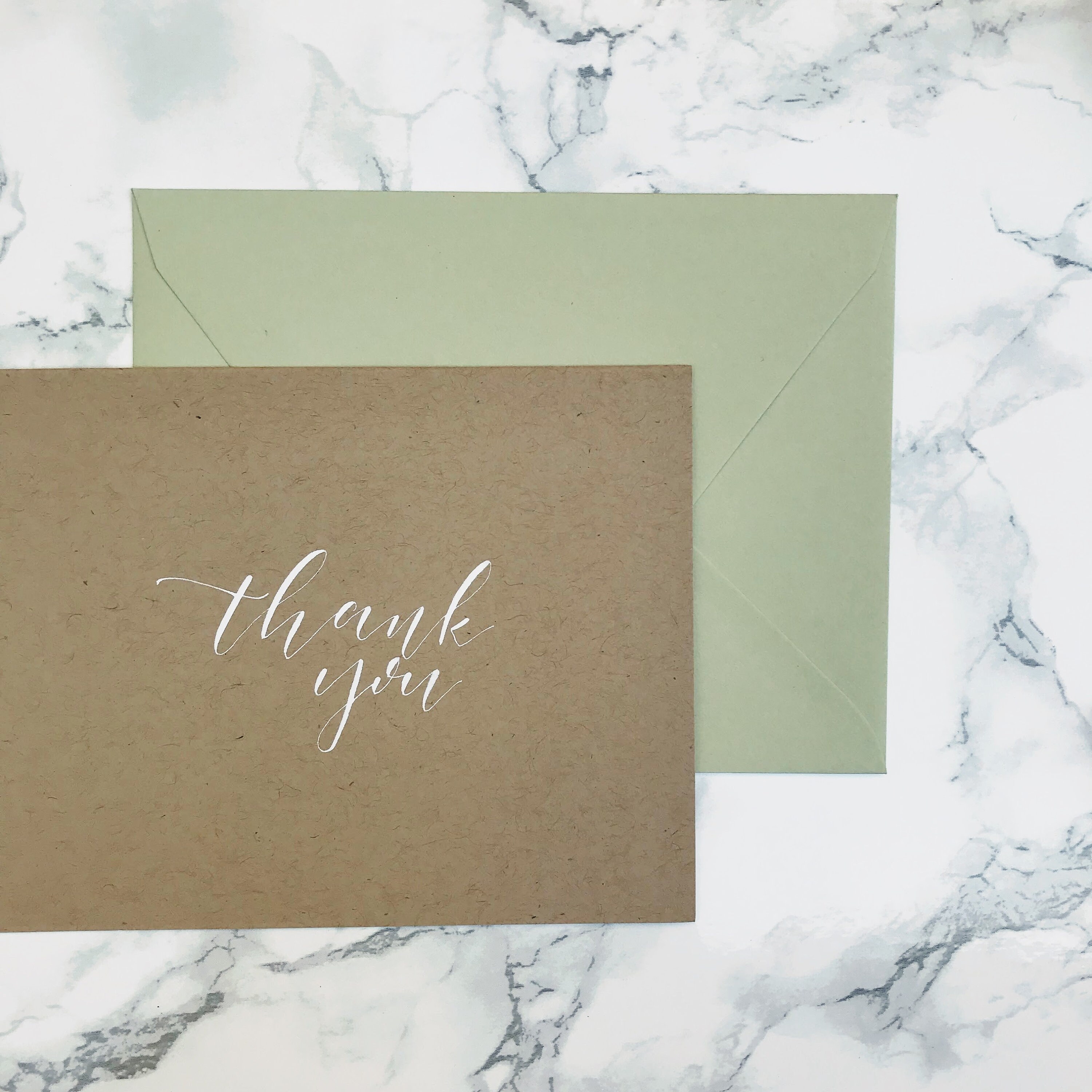 Set of 5 Thank You Cards Stationery Set Thank You Cards Etsy