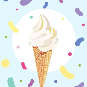 Ice Cream Cone Sprinkles