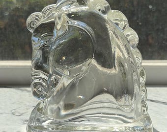 Glass Horse Bookend