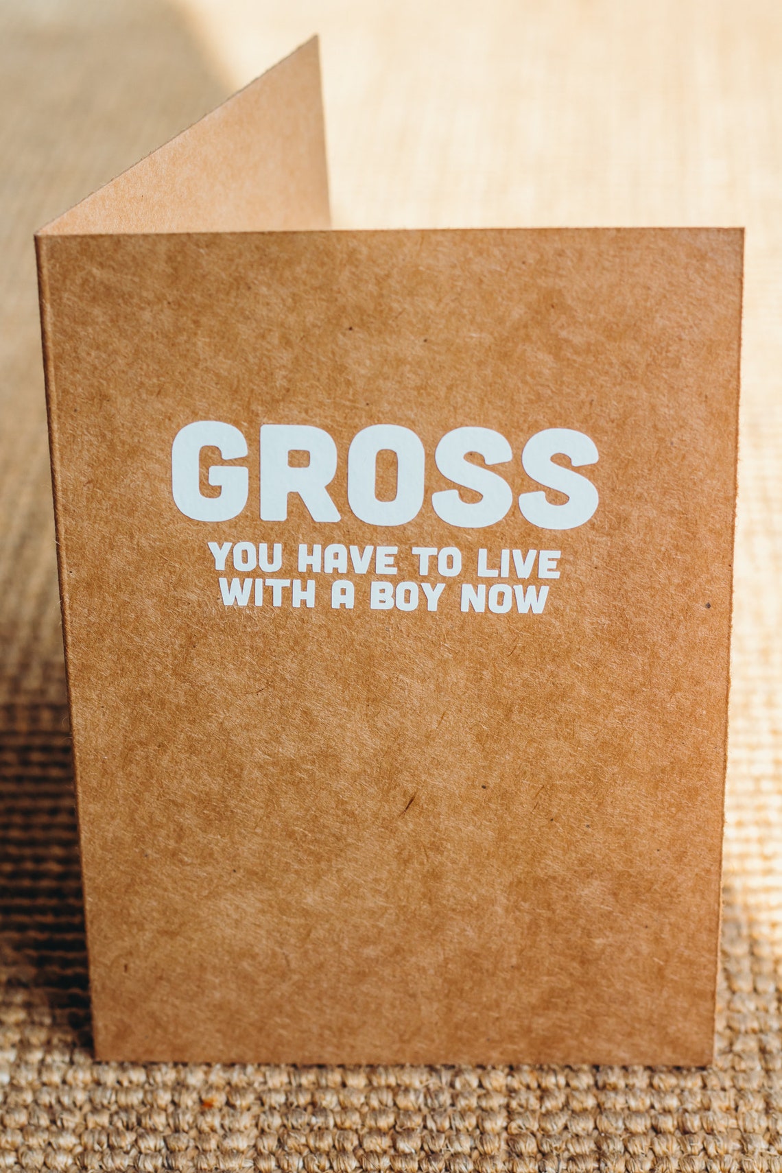 Funny Housewarming Card New Home Card Handmade New House Etsy