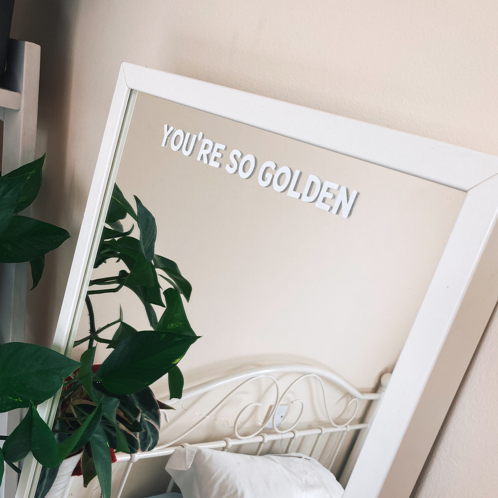 Wall Decals & Murals Home Decor Decal Bathroom Mirror Vinyl Aesthetic