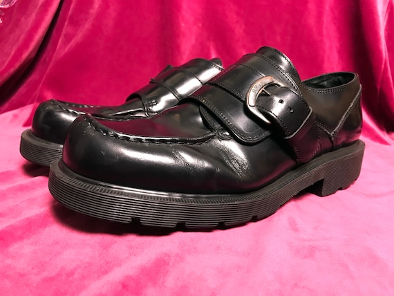 Vintage Dr. Martens / Black Dr. Martens / Square T