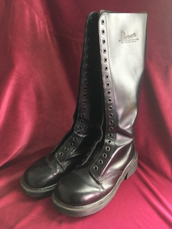 dr martens knee high boots uk
