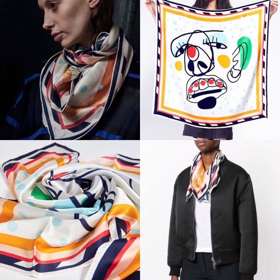 HENRIK VIBSKOV cheeky silk scarf