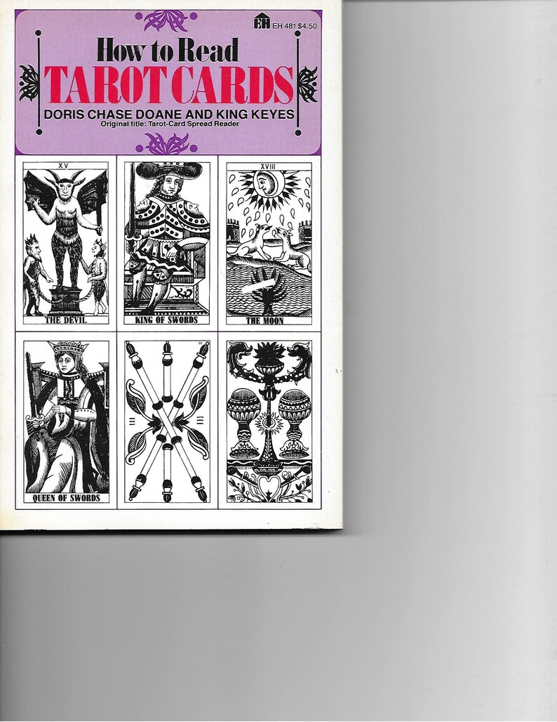 How To Read Tarot Cards Paperback February 1 1979 Etsy