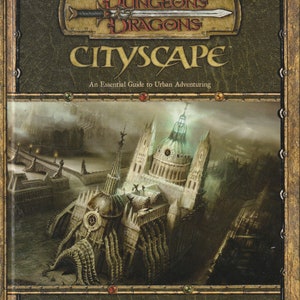 Cityscape (Dungeons & Dragons d20 3.5 Fantasy Roleplaying Supplement) Hardcover