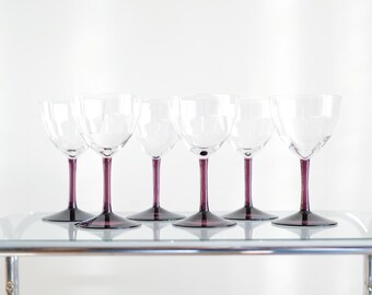 Set of 6 W.J. Rozendaal &#39;Logos&#39; Liqueur Glasses // 1929 Kristalunie Art Deco // Good Vintage Lifestyle