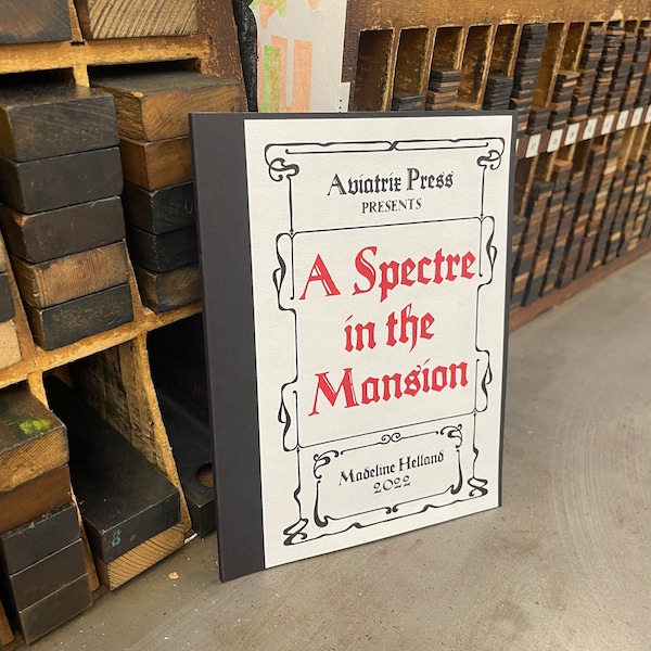 A Spectre in the Mansion- Illustrated Horror Zine