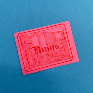 Ruins- Risograph Zine