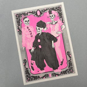 Risograph Print- Night Circus