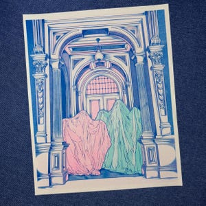 Risograph Print - Traumhaus