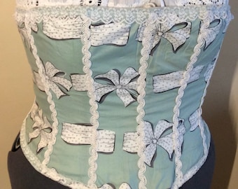 XL, Victorian Corset, Ribbon