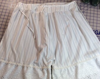 Large, Edwardian Reproduction Bloomers, Eyelet