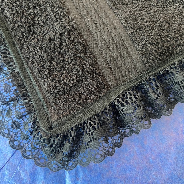 Lace Towels Etsy