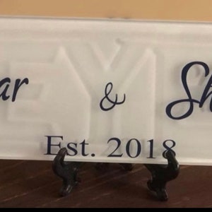 Etched Glass, Creative Gifts, Wedding Gifts, Birth Announcements
