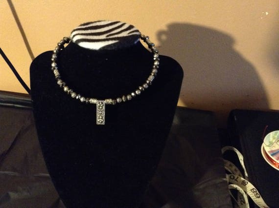 Memory necklace, with charms