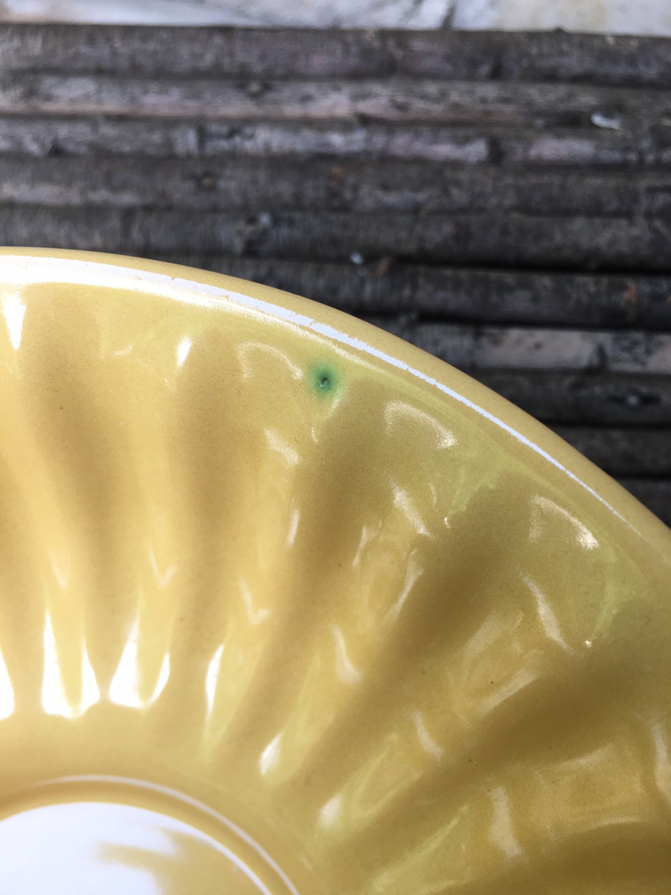 Hull Pottery Gold Planter/bowl Etsy