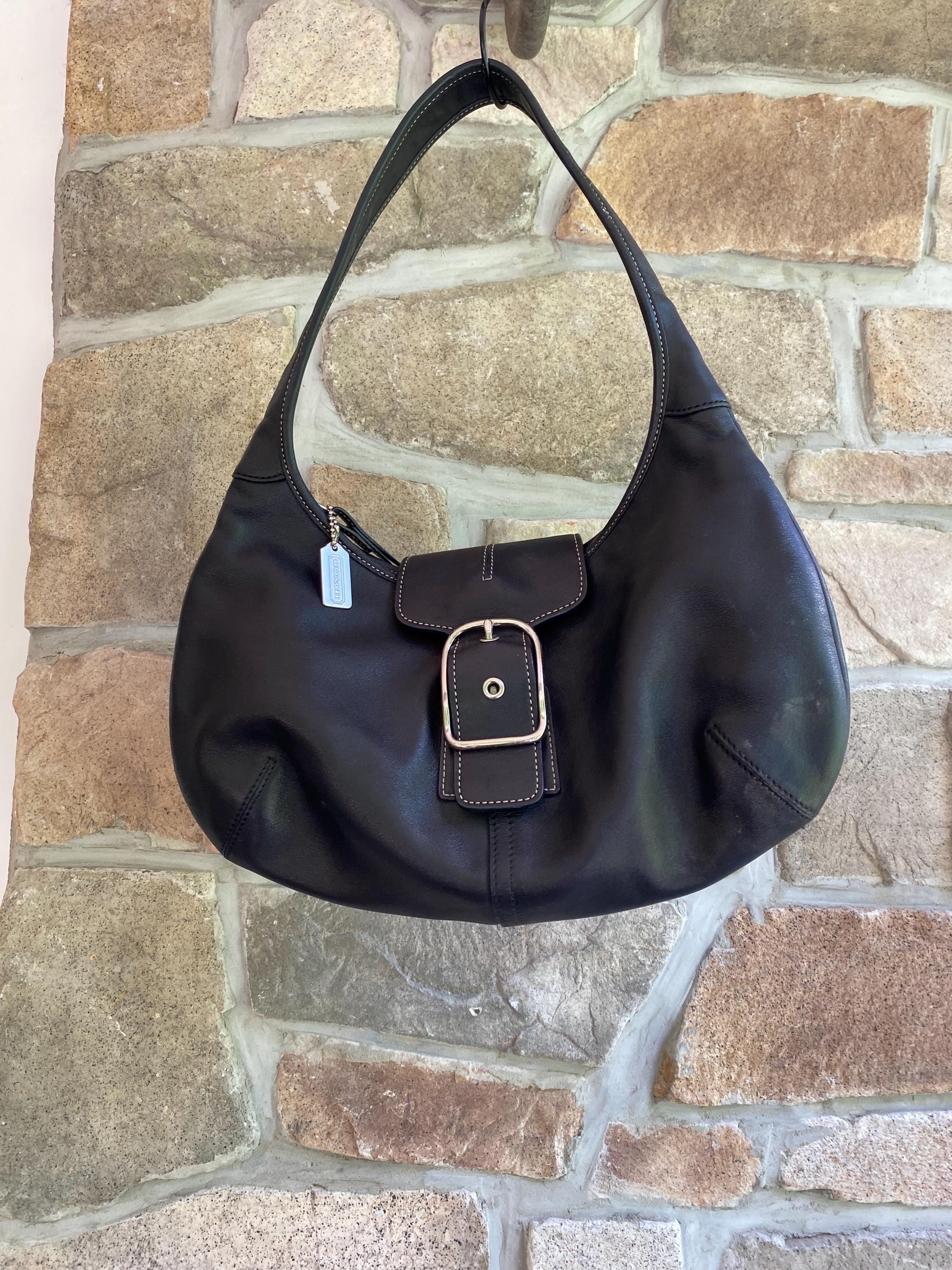 Coach Black Hobo - Etsy