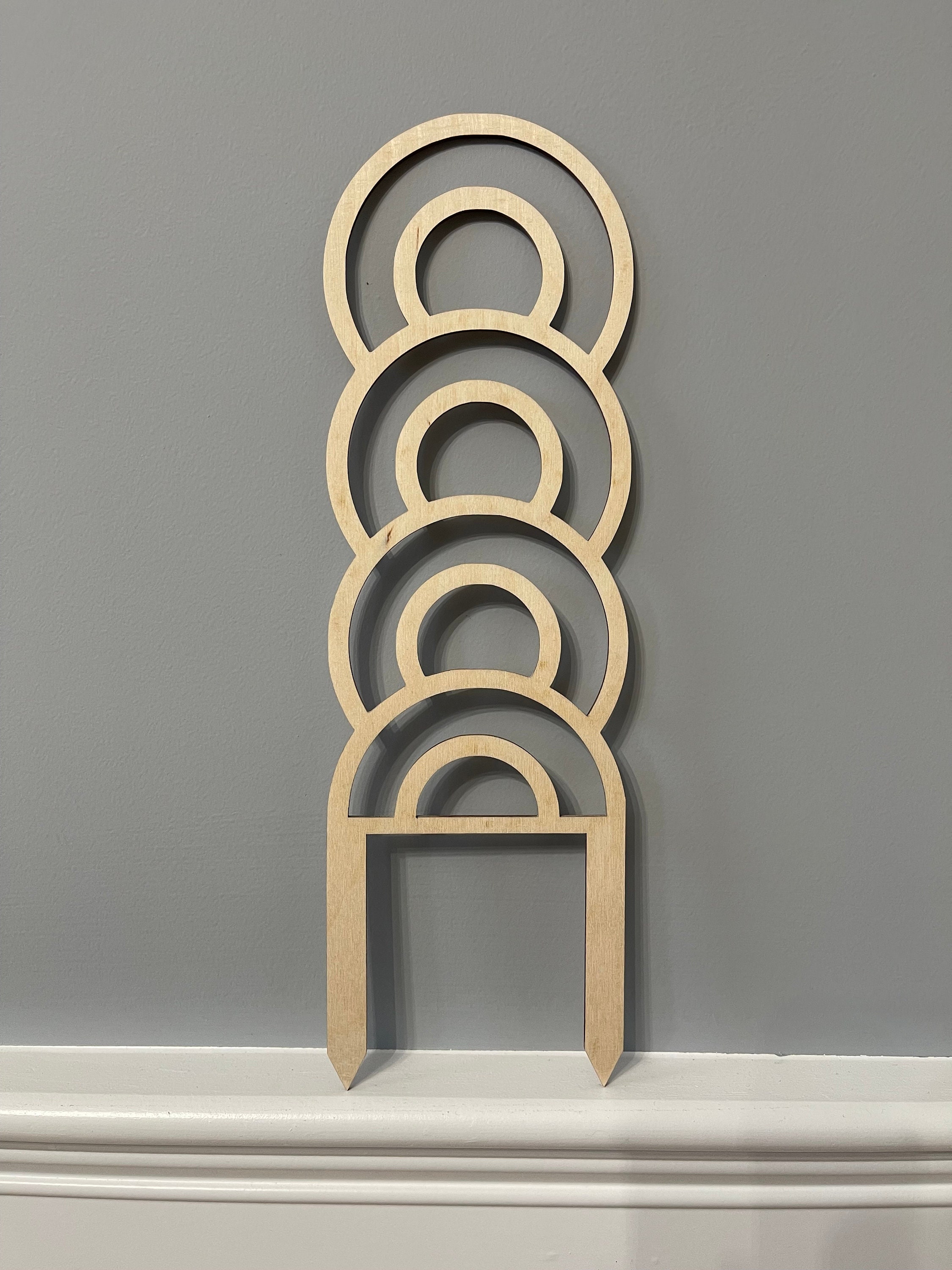 Indoor Plant Trellises SVG File for Laser Cutter Etsy Canada