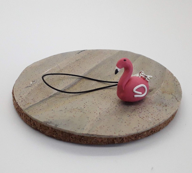 Flamingo Phone Accessory Charm,