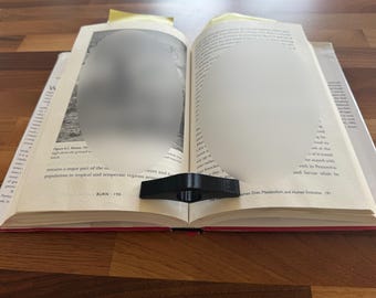 Boekhouder | Paginahouder | Houder voor duimpagina's | Boekpaginahouder | Duimboekhouder | Leeshouder | Bladwijzerhouder | Paginamarkering | Cadeau
