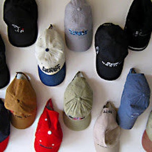 Woodstock Hat Rack for Baseball Caps 6 Hat Display Holds 6 Hats See Listing  for Available Color Variations 