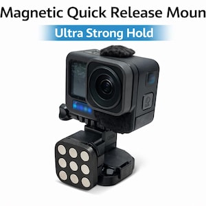 uCast Magnetic Quick Release Mount compatible with  GoPro Action Cameras by IQ Labs