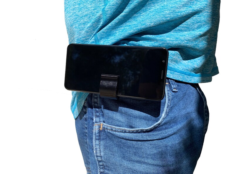 Cell Phone Belt Clip Phone Holster Custom Colors Etsy