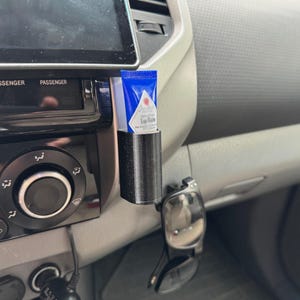 Stick on Holder compatible with Chapstick Lip Balm Burt's Bees Car Wall Desk