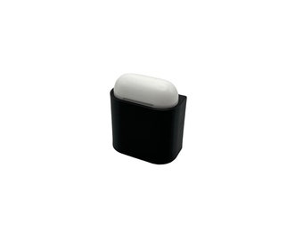 Stick-On Case  compatible with AirPods Case Holder – For Car, Desk, or Wall
