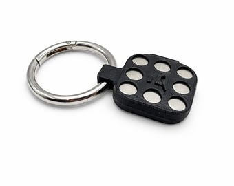 Magnetic Golf Towel Clip – No-Bend Pickup | Strong N52 Magnet | Clip-On Towel Holder for Golf Bags & Carts