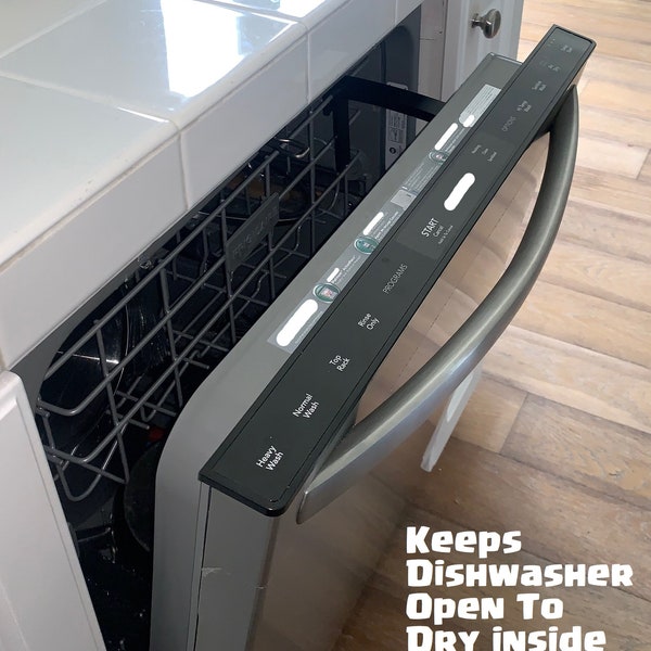 L'ouvre-vaisselle garde votre lave-vaisselle ouvert pour qu'il sèche à l'air libre Couleurs personnalisées disponibles Livraison gratuite