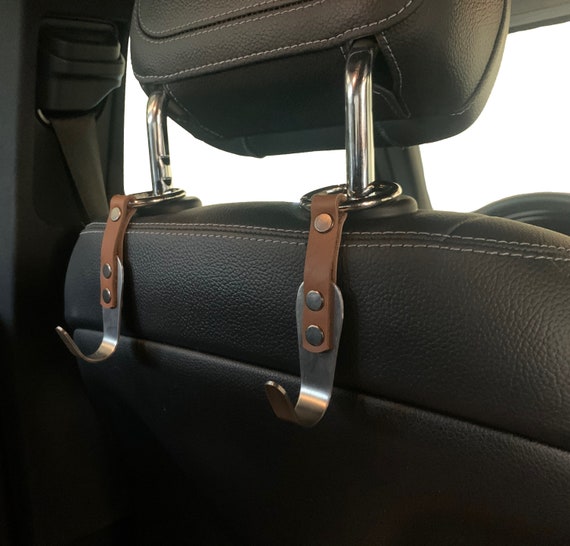 Car Seat Back Hook Bowknot Storage Hook PU Leather Fashion Bag Purse Holder  Universal Auto Fastener Clips for Car Accessori U8H9 - AliExpress