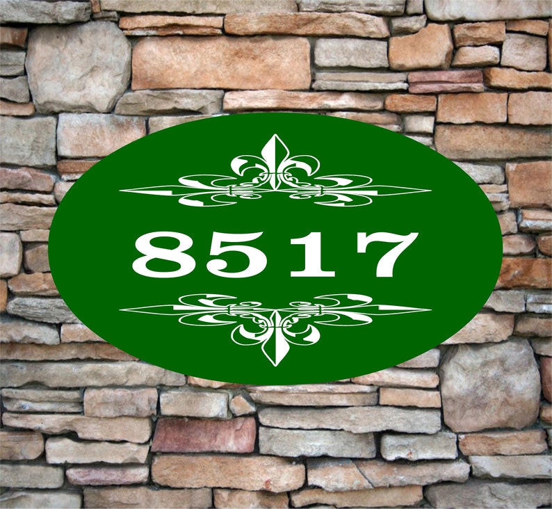 Personalized Home Address Sign Aluminum 12 X 7 Etsy