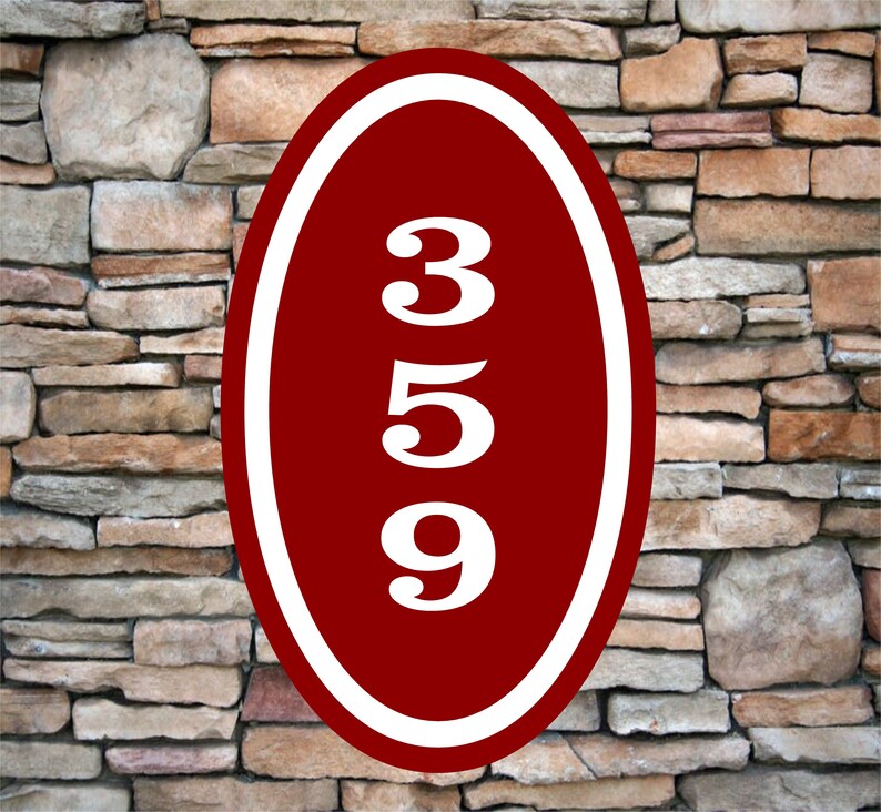 Personalized Home Address Sign Aluminum 12 X 7 Etsy