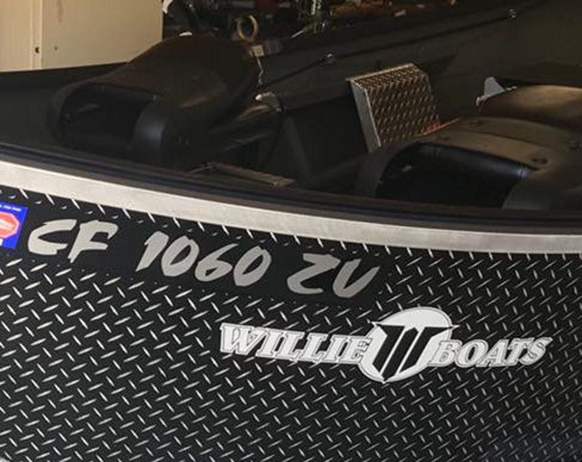 Boat Hull Registration Numbers DECALS / STICKERS 3 Inch Etsy