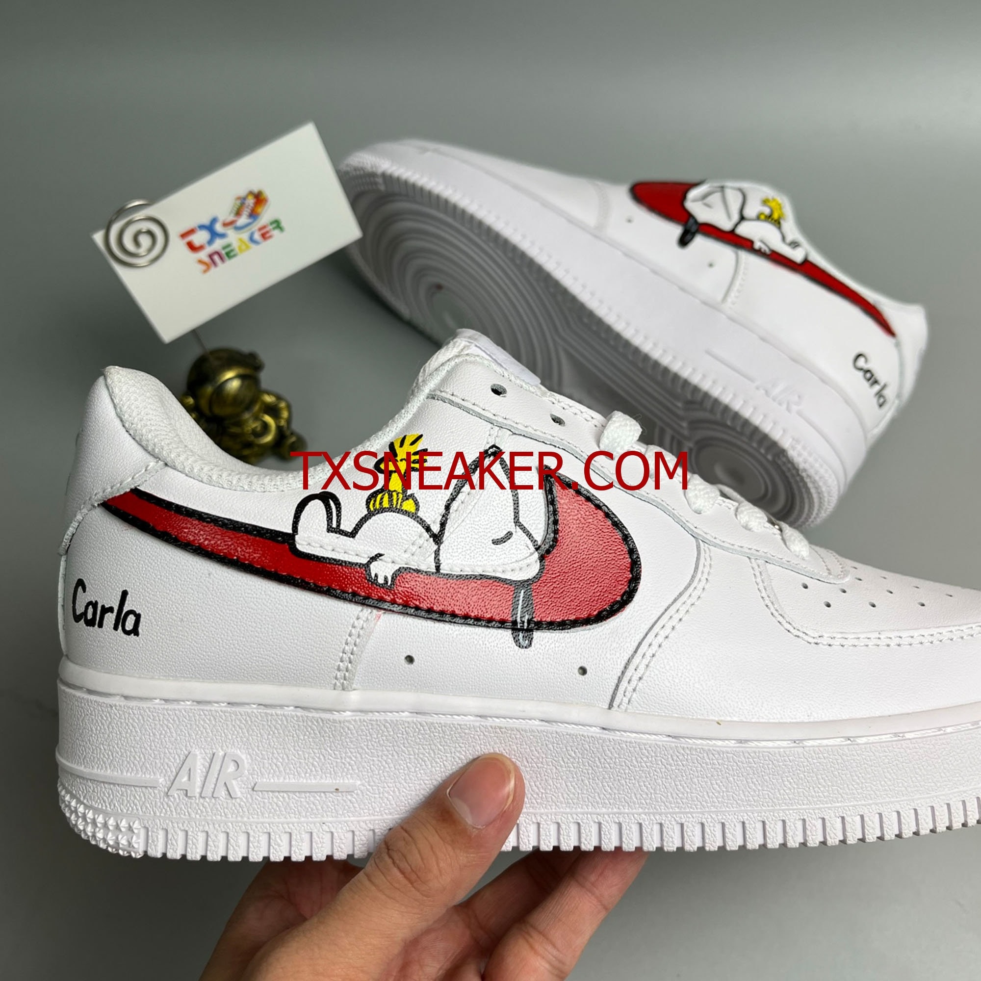 Custom Air Force 1 Snoopy Dog Best Gift for Birthday - Etsy