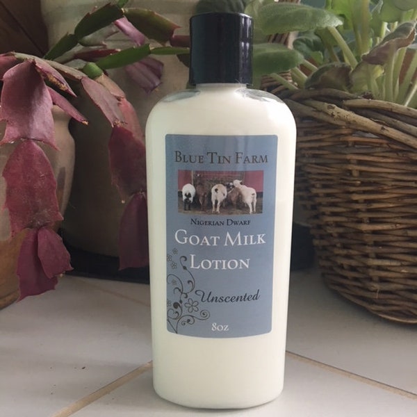 Goat Milk Lotion Unscented Etsy