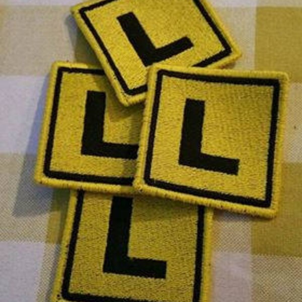 Learner (in training) embroidered patch - sew on or hook